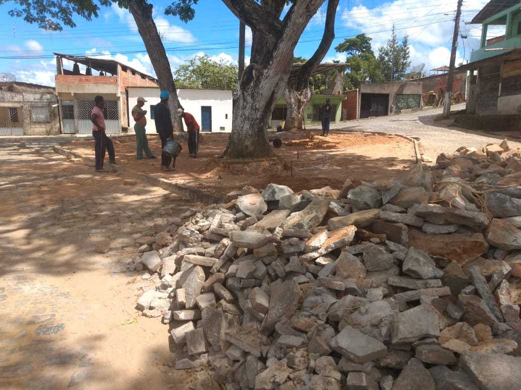 Praça da antiga Caixa d’água recebe reformas
